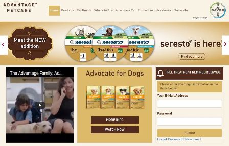 Advantage Pet Care Website
